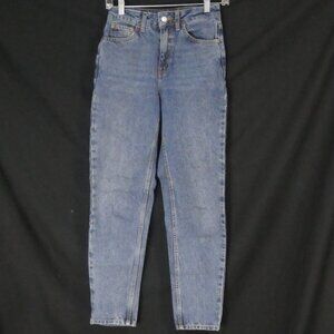 TOPSHOP - MOTO - Made For Mom | W 25 to fit L 32 | Faded Blue Denim